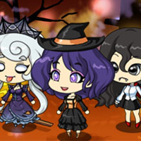 할로윈 프리티걸